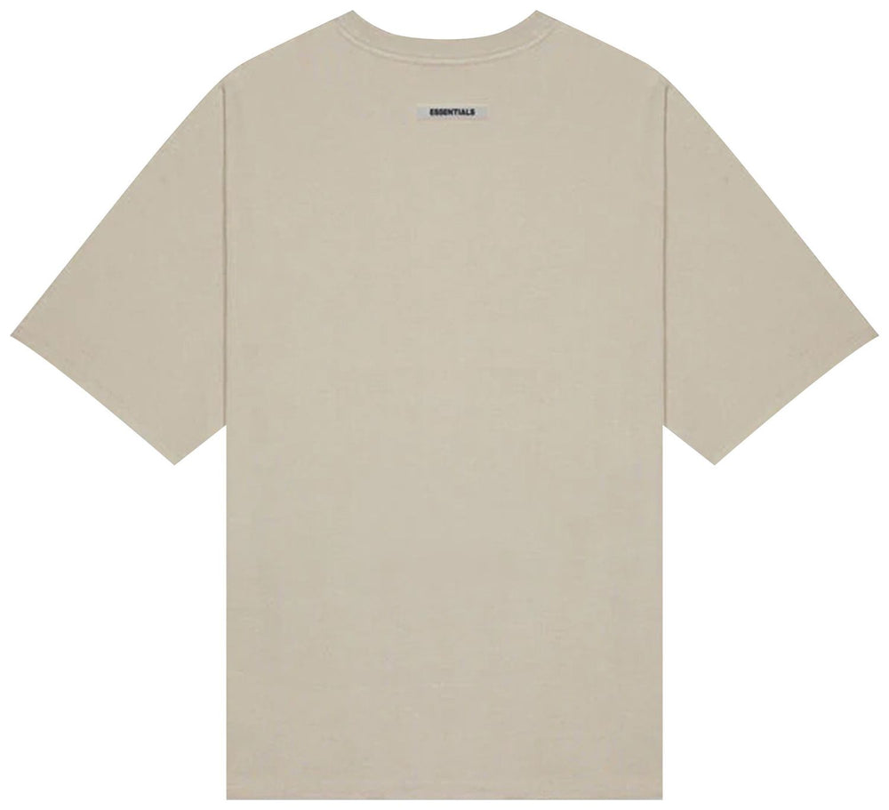 Fear of God Essentials Short-Sleeve Tee 'Tan' Front Logo (SS20) | Hype Vault