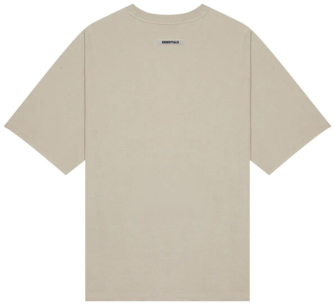 Fear of God Essentials Short-Sleeve Tee 'Tan' Front Logo (SS20) | Hype Vault