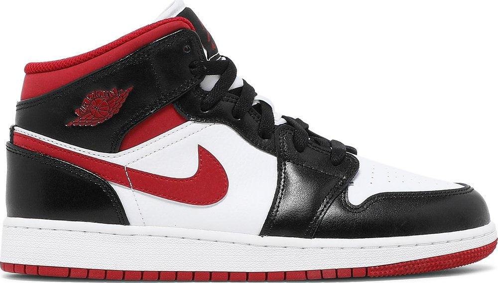 Air Jordan 1 Mid 'Black Gym Red' (GS) | Hype Vault Kuala Lumpur | Asia's Top Trusted High-End Sneakers and Streetwear Store