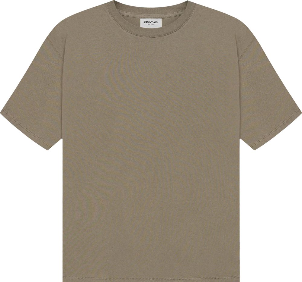 Fear of God Essentials Short-Sleeve Tee 'Taupe' (SS21) | Hype Vault Kuala Lumpur | Asia's Top Trusted High-End Sneakers and Streetwear Store