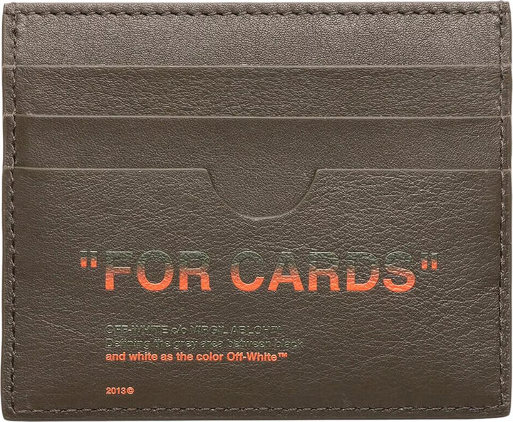 Off-White Quote Leather Cardholder | Hype Vault Kuala Lumpur