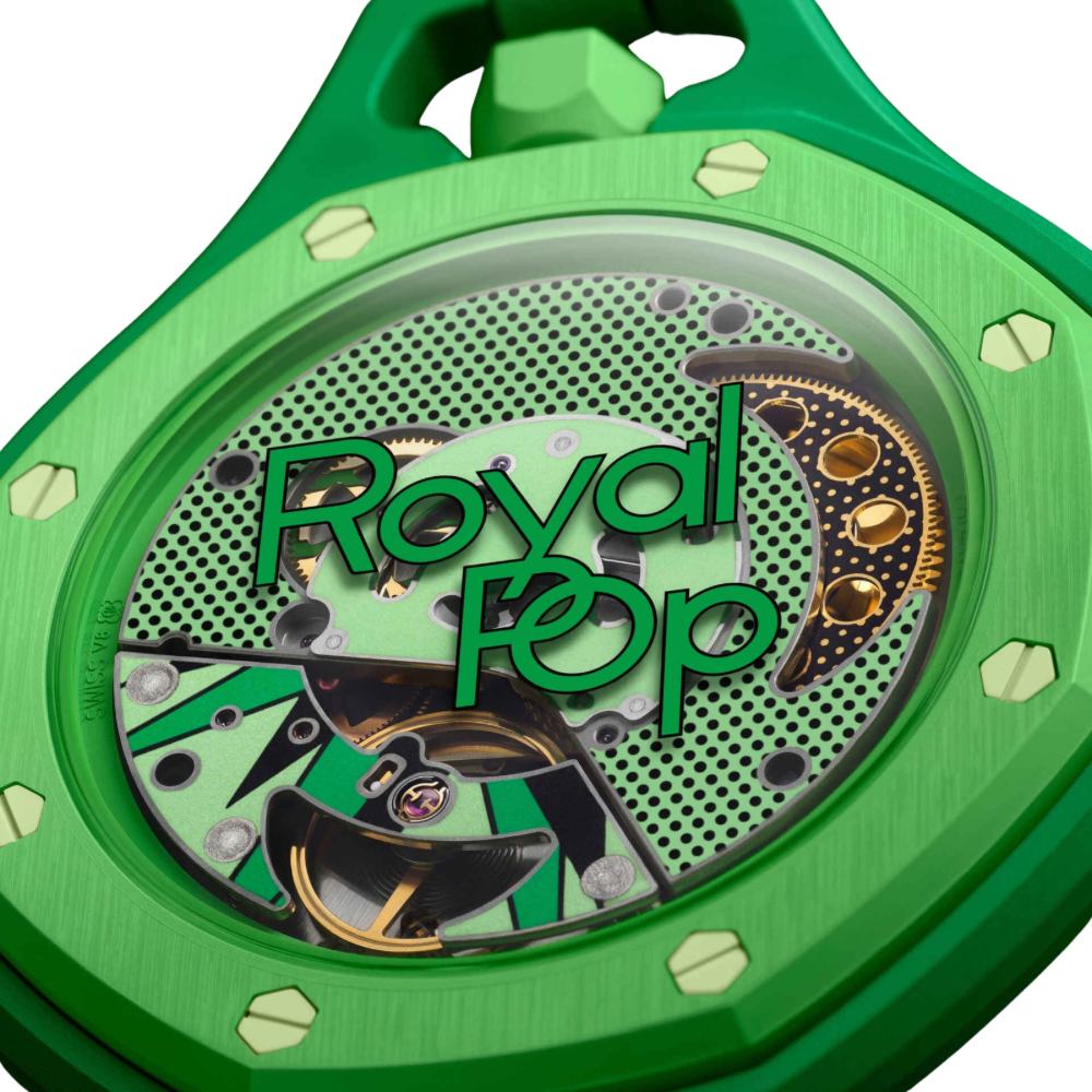 Swatch x Audemars Piguet Bioceramic Royal Pop Green Eight - Hype Vault 