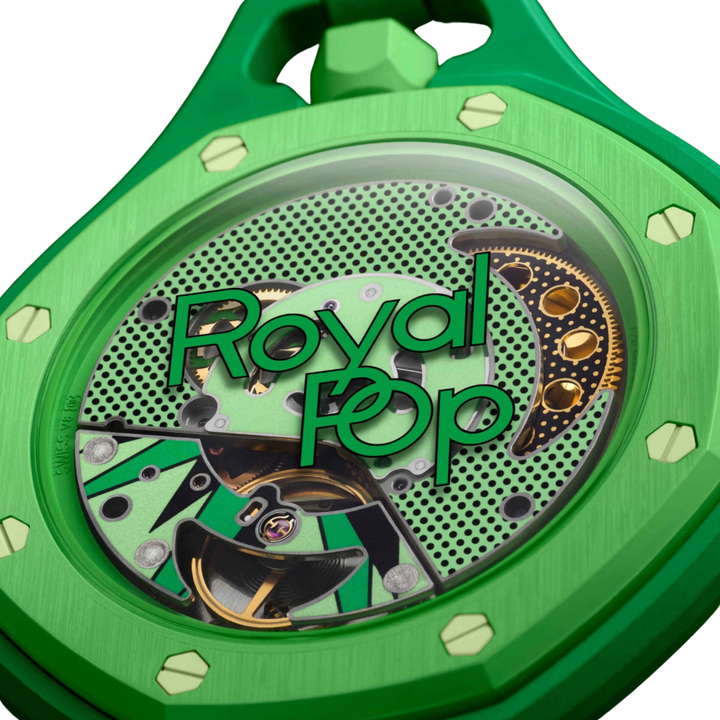 Swatch x Audemars Piguet Bioceramic Royal Pop Green Eight - Hype Vault 