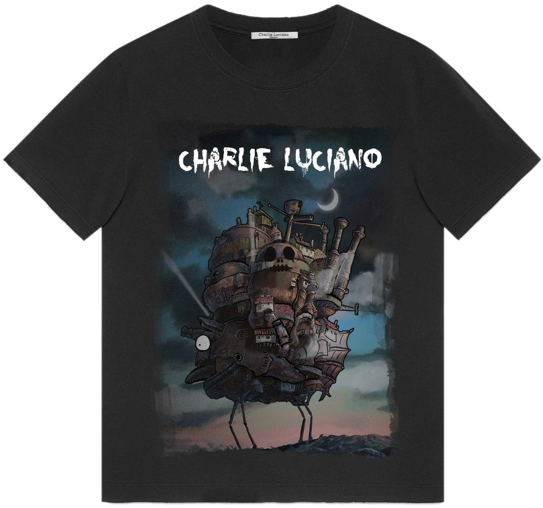 Charlie Luciano Moving Castle T-Shirt Black | Hype Vault Kuala Lumpur