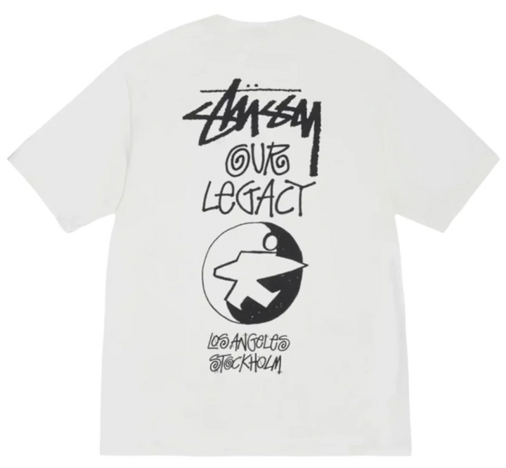 Stussy x Our Legacy Surfman Tee White