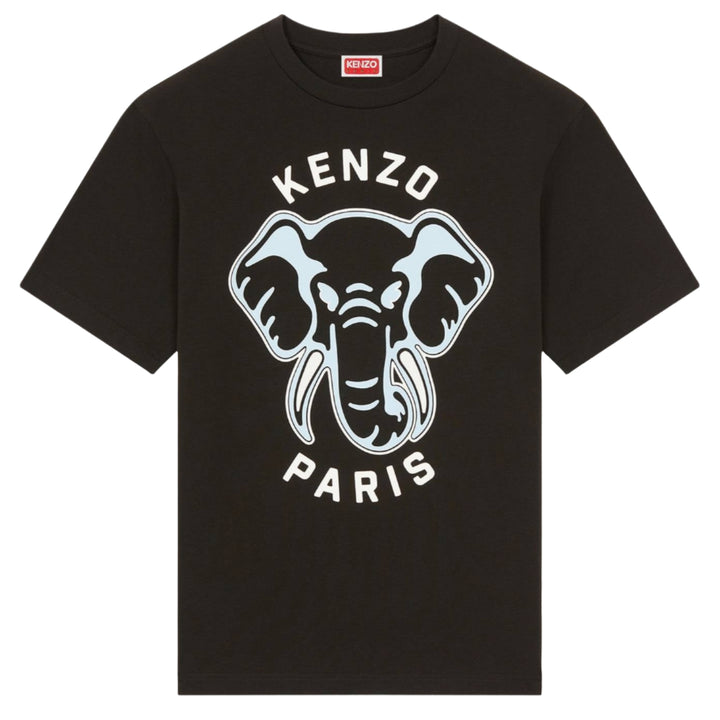 Kenzo Paris Elephant T-Shirt Black (SS23) | Hype Vault