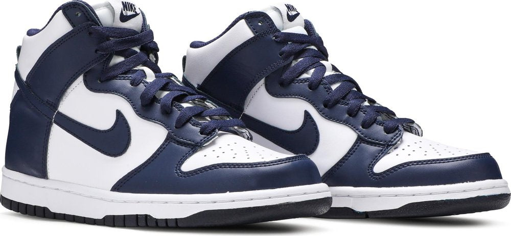Nike Dunk High 'Championship Navy' (GS) | Hype Vault Kuala Lumpur | Asia's Top Trusted High-End Sneakers and Streetwear Store