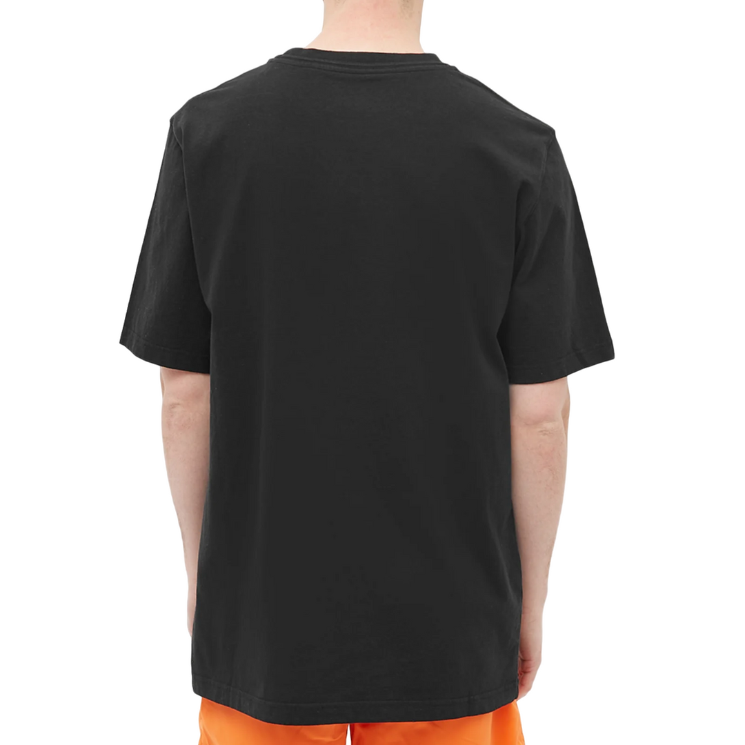 Heron Preston Heron Abstract Oversized T-Shirt Black Orange | Hype Vault Kuala Lumpur 