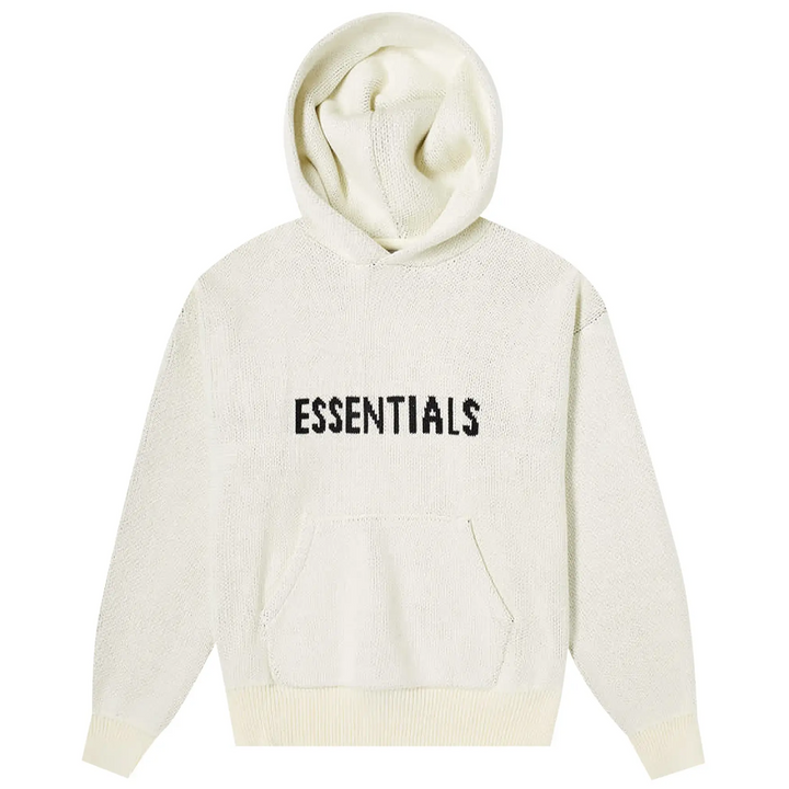 Fear of God Essentials Knit Hoodie 'Buttercream' (SS21)