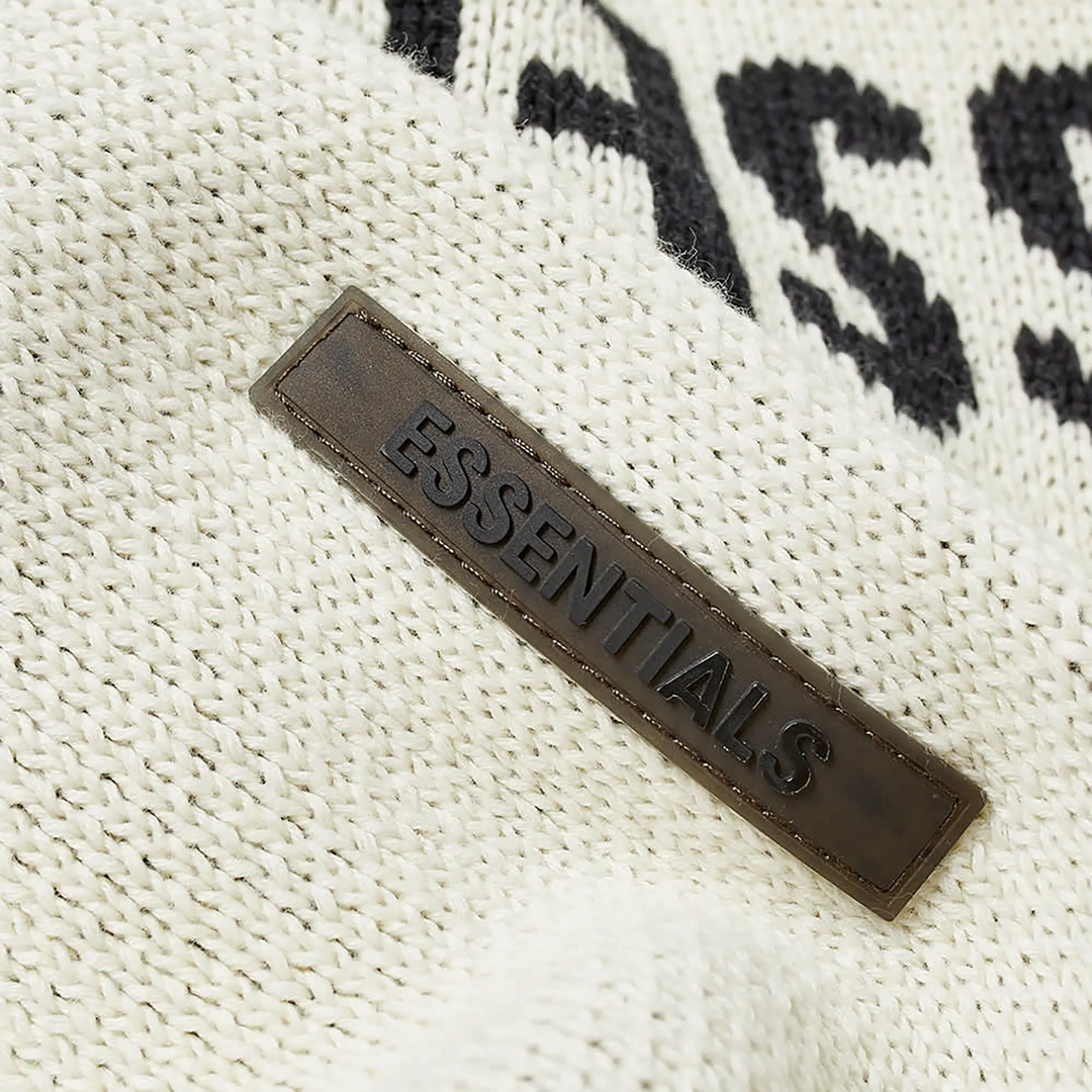 Fear of God Essentials Knit Hoodie 'Buttercream' (SS21)