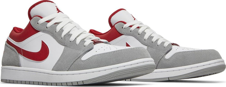 Air Jordan 1 Low SE 'Light Smoke Grey Gym Red' | Hype Vault Kuala Lumpur | Asia's Top Trusted High-End Sneakers and Streetwear Store