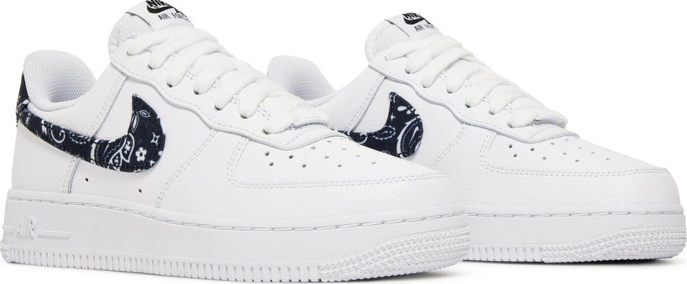 Nike Air Force 1 Low '07 Essential 'White Black Paisley' (Size UK6/US8.5W)