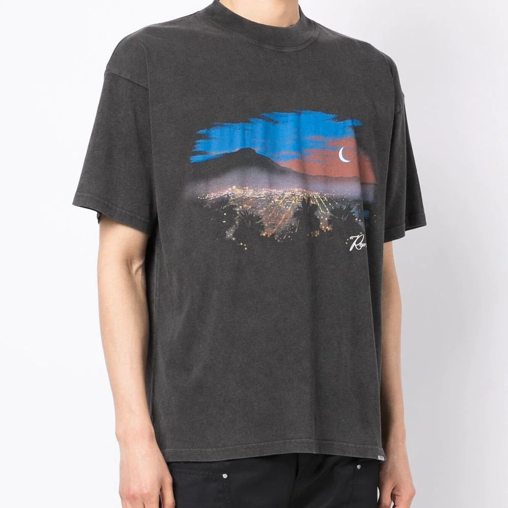 Represent The Hills T-Shirt Vintage Grey - Hype Vault 