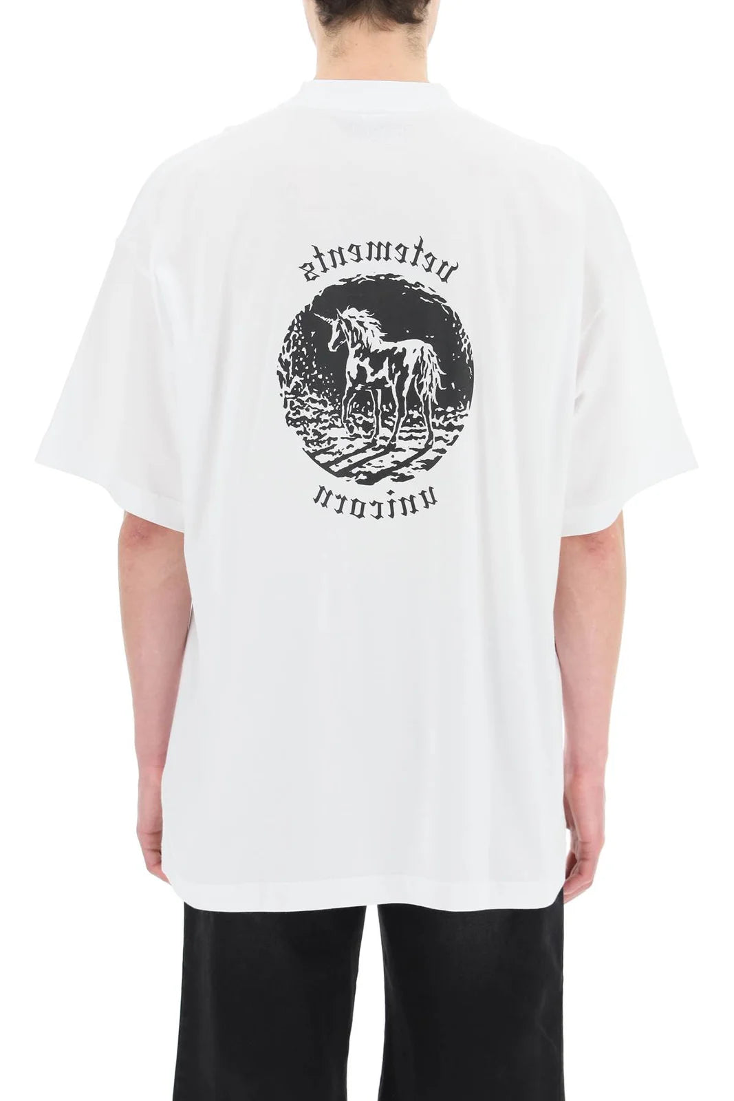 Vetements Double Unicorn T-Shirt White | Hype Vault Kuala Lumpur