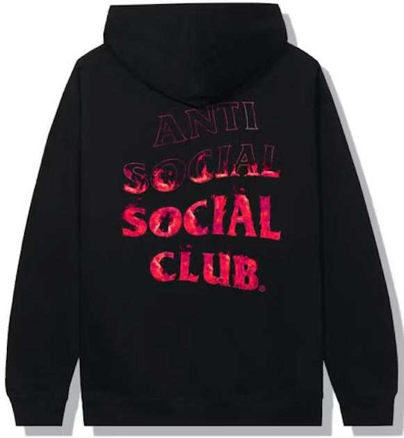 Anti Social Social Club A Fire Pink Flame Hoodie | Hype Vault Kuala Lumpur