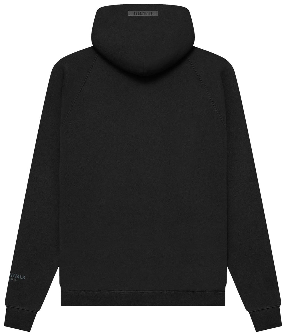 Fear of God Essentials Pullover Hoodie Black (FW21) | Hype Vault