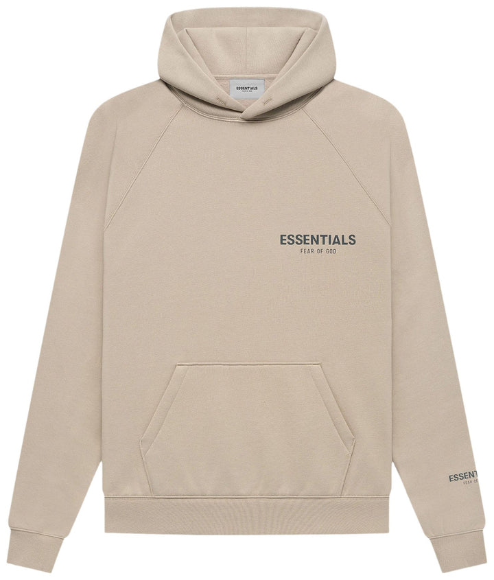 Fear of God Essentials Pullover Hoodie 'Tan' (FW21) | Hype Vault