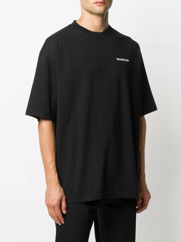 Balenciaga Badge Logo T-Shirt Black Medium Fit | Hype Vault Kuala Lumpur | Asia’s Destination for Luxury Streetwear, Sneakers, Collectibles and Accessories