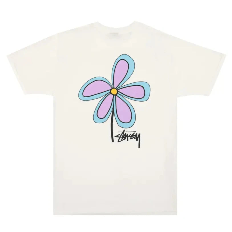 Stussy Flower Tee White | Hype Vault