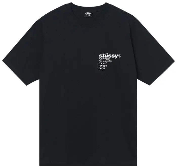 Stussy Strawberry Tee Black | Hype Vault