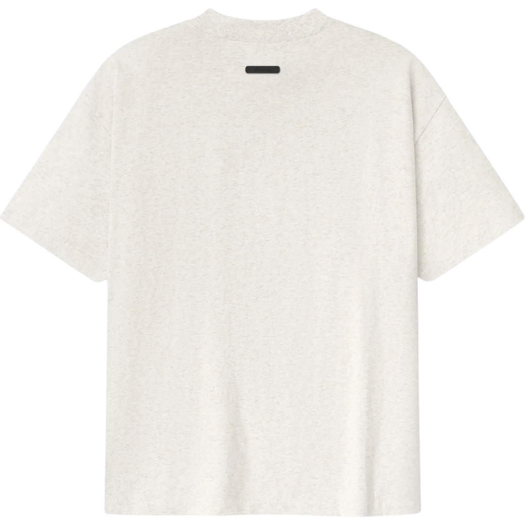 Fear of God Essentials Signature Classic Tee ‘Oatmeal Heather’ (SS26)