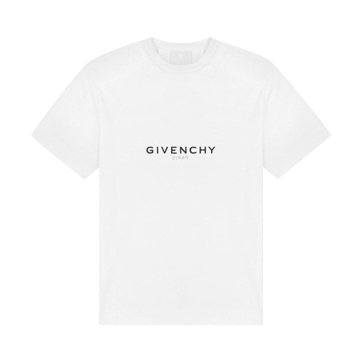 Givenchy Reverse T-Shirt White Oversized Fit | Hype Vault Kuala Lumpur | Asia's Top Trusted High-End Sneakers and Streetwear Store | Guaranteed 100% authentic