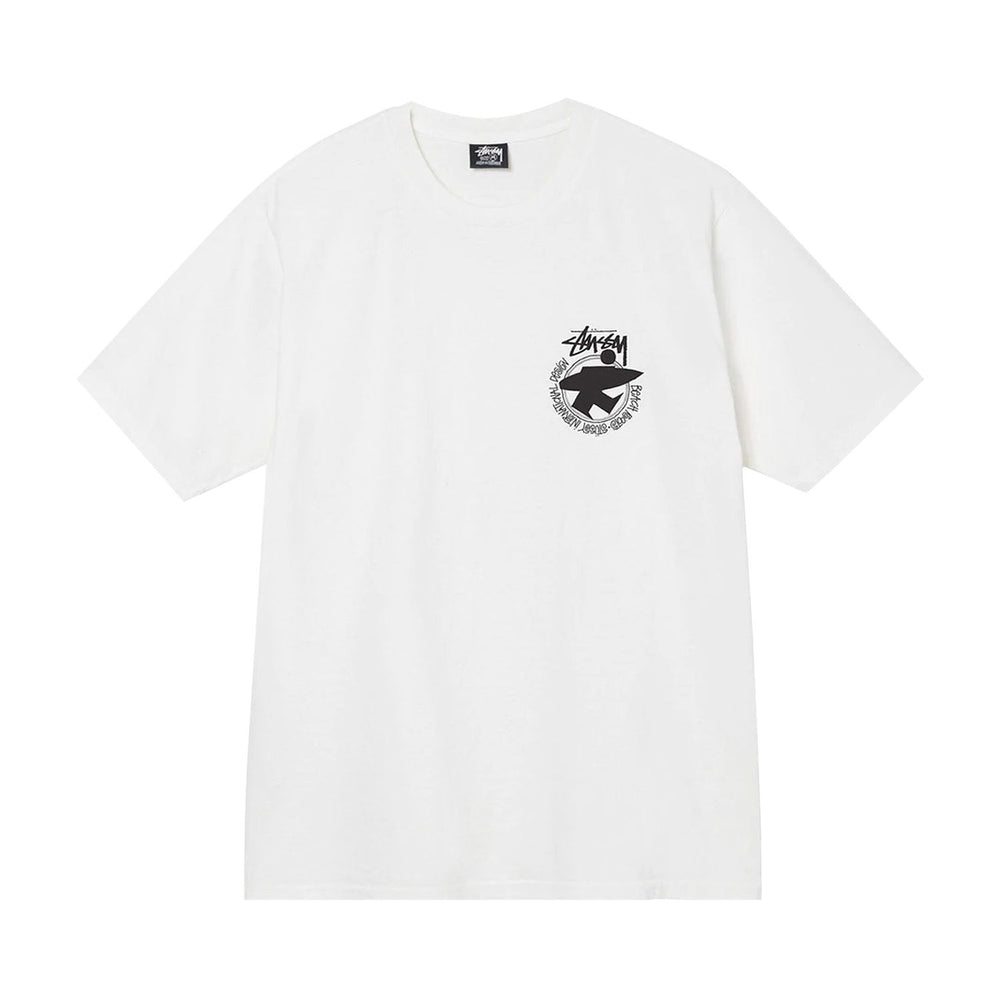 Stussy Beach Roots Pig Dyed Tee White (SS22) | Hype Vault