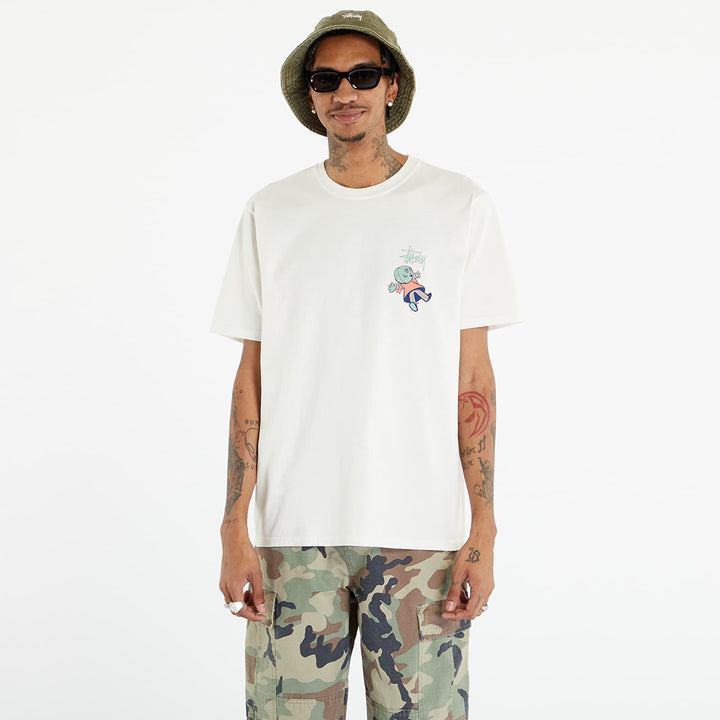 Stussy Dollie Pigment Dyed Tee Natural | Hype Vault Kuala Lumpur | Asia's Top Trusted High-End Sneakers and Streetwear Store | Guaranteed 100% authentic