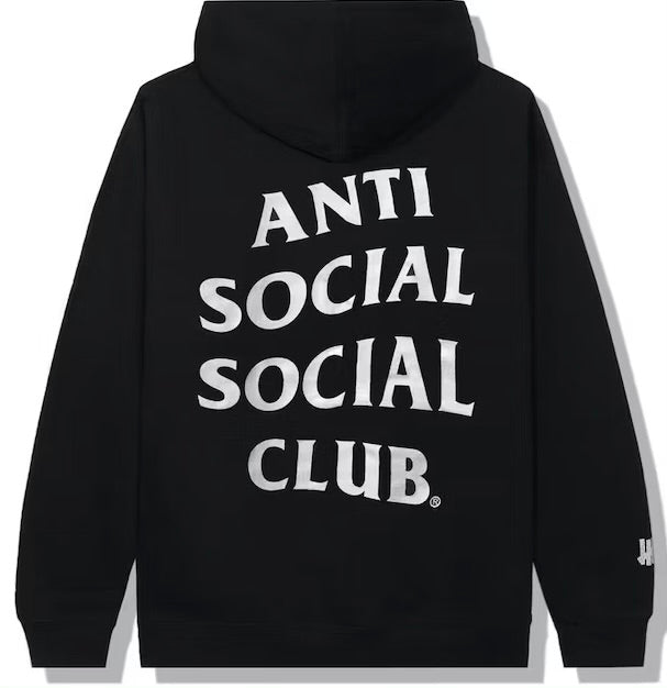 Anti Social Social Club x Undefeated Paranoid Black Hoodie | Hype Vault Kuala Lumpur