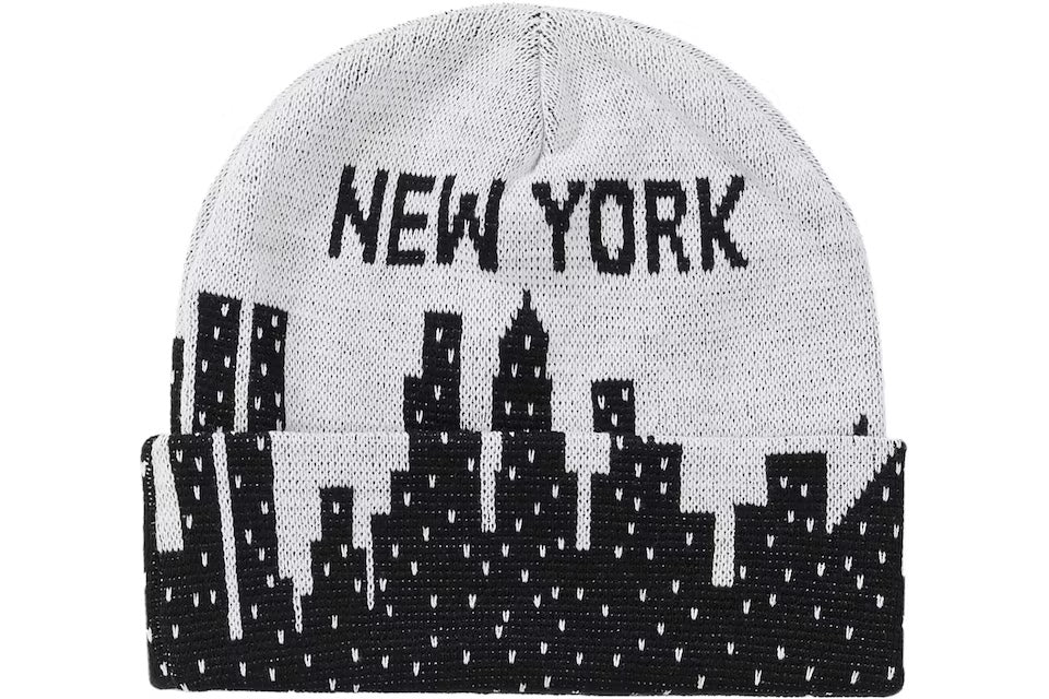 Supreme New York Beanie White | Hype Vault Kuala Lumpur | Asia's Top Trusted High-End Sneakers and Streetwear Store