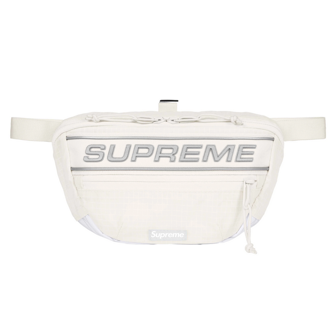Supreme 3D Logo Waistbag White (FW23) | Hype Vault