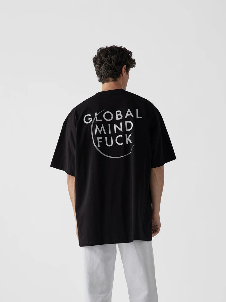 Vetements Global Mindfuck T-Shirt Black