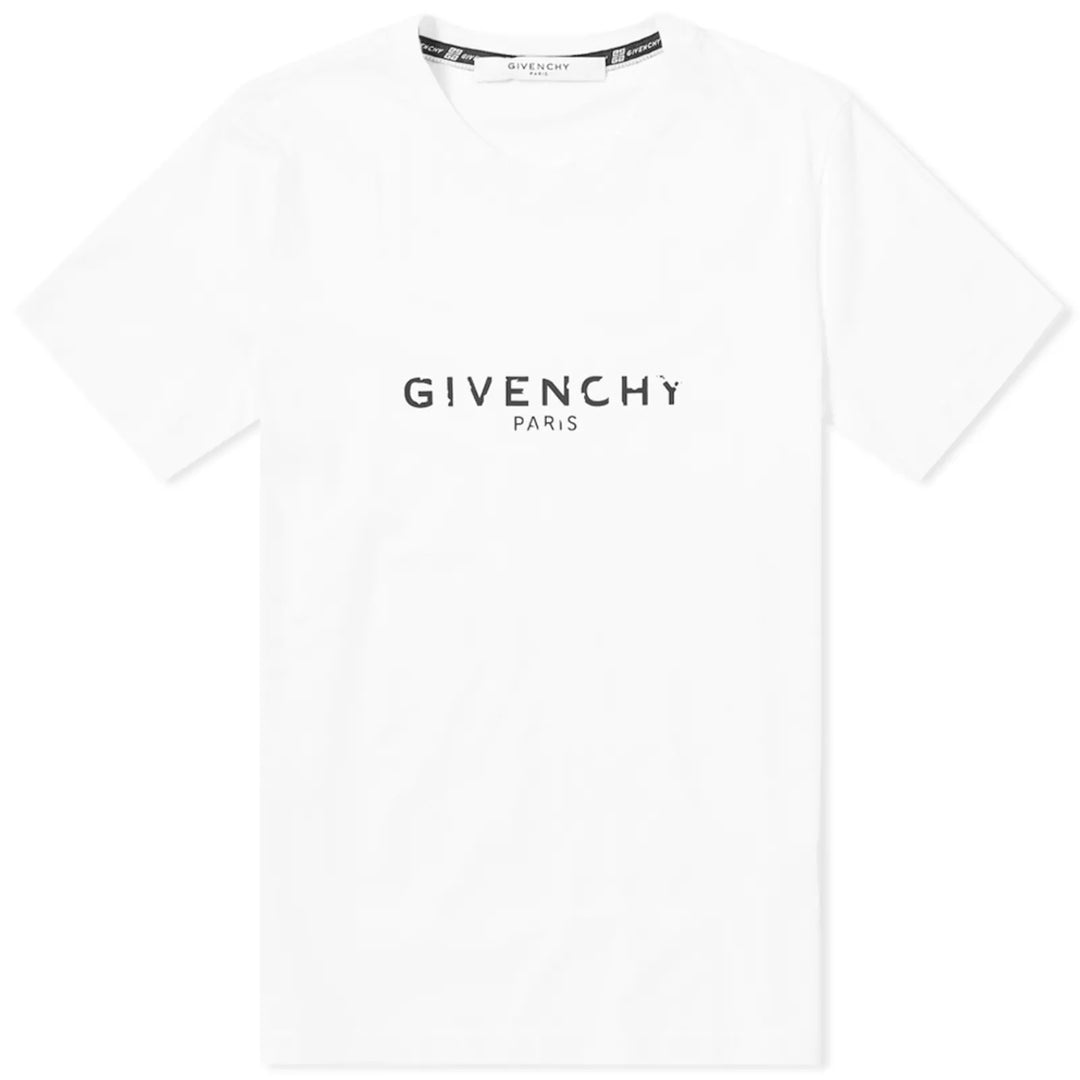 Givenchy Paris T-Shirt White Slim Fit | Hype Vault Kuala Lumpur