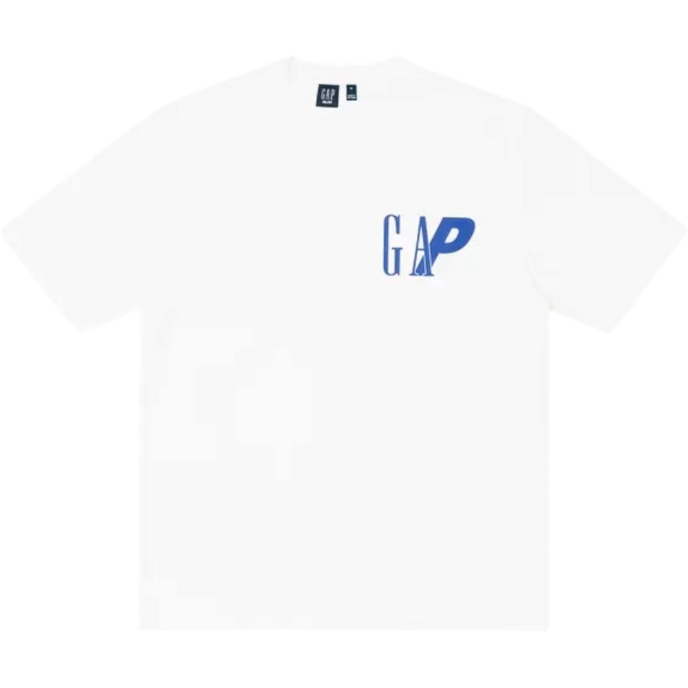 Palace x Gap T-Shirt ‘White’ (SS24) - Hype Vault 