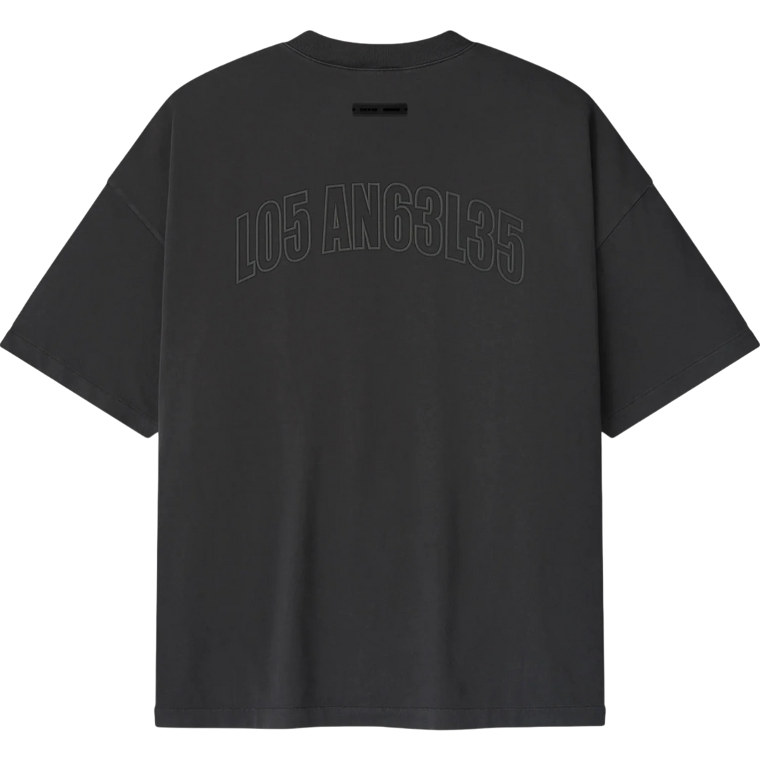 Fear of God Essentials Los Angeles 90s Tee ‘Vintage Black’ (FW25)