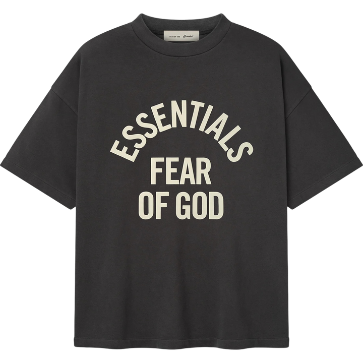 Fear of God Essentials Campus 90's Short Sleeve Tee ‘Faded Black’ (SS26)