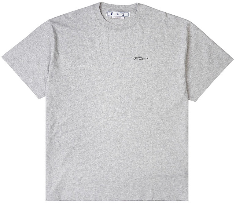 Off-White Jumbo Arrow Oversized S/S Melange Grey T-Shirt | Hype Vault Kuala Lumpur