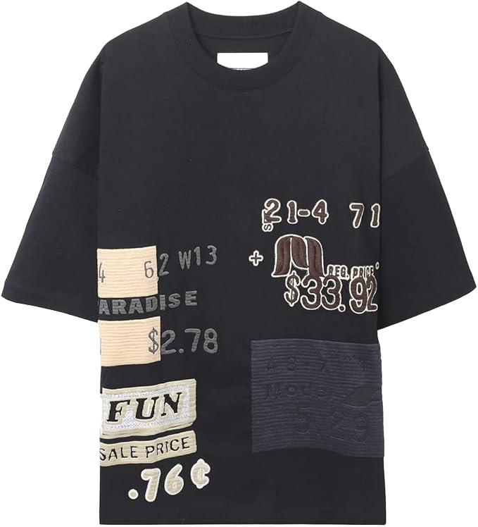 Jil Sander Graphic-Patch Cotton T-shirt Black | Hype Vault Kuala Lumpur 