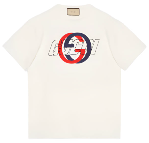 Gucci Cotton Jersey Printed T-Shirt ‘Off White’