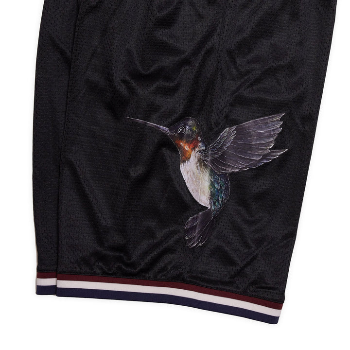 Drew House Hummingbirds Mesh Street Short 'Black' | Hype Vault