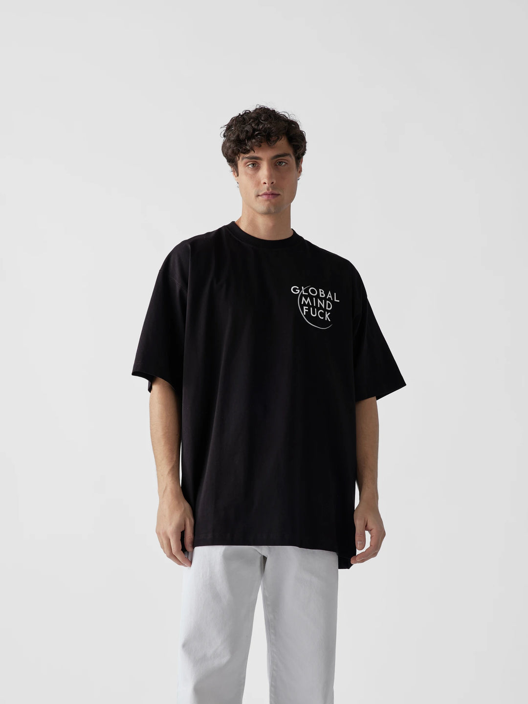 Vetements Global Mindfuck T-Shirt Black