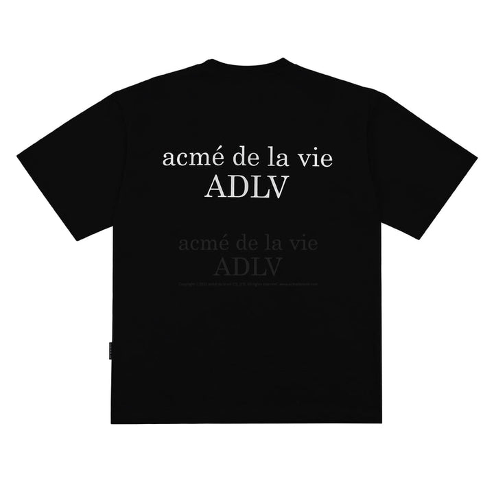 acmé de la vie (ADLV) Baby Face Black Red Heart Glasses Short Sleeve T-Shirt Black | Hype Vault Kuala Lumpur | Asia's Top Trusted High-End Sneakers and Streetwear Store