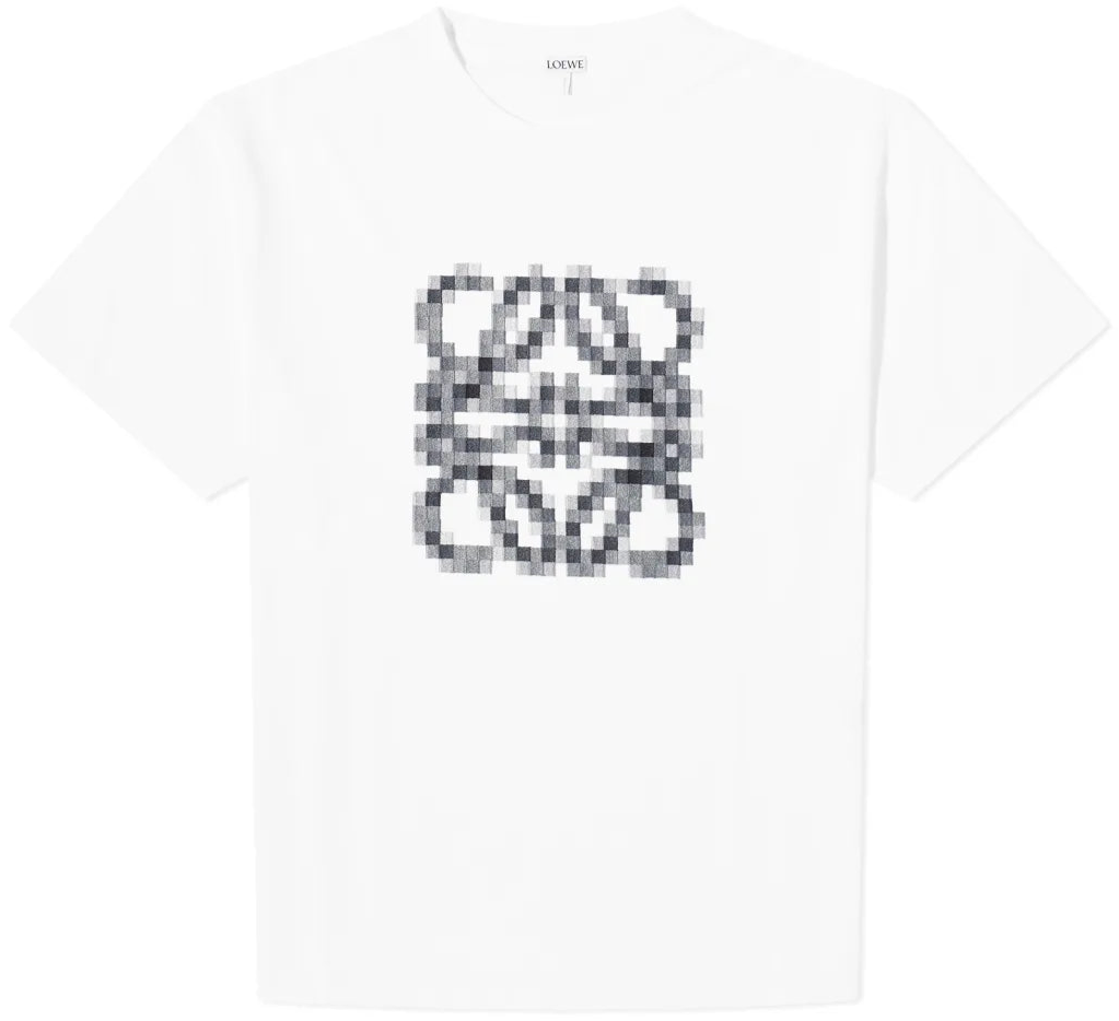 Loewe Anagram Pixelated T-Shirt | Hype Vault