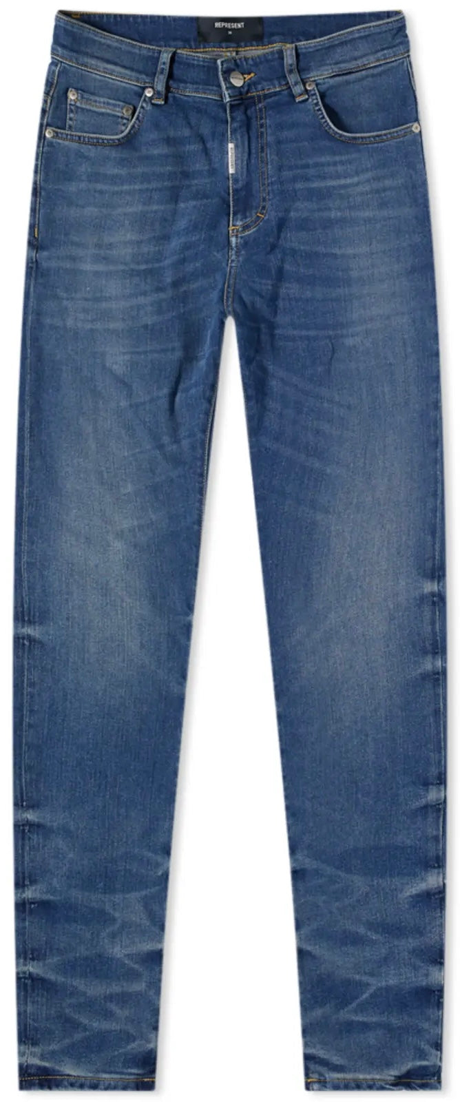 Represent Essential Denim Jeans Vintage Blue | Hype Vault Kuala Lumpur