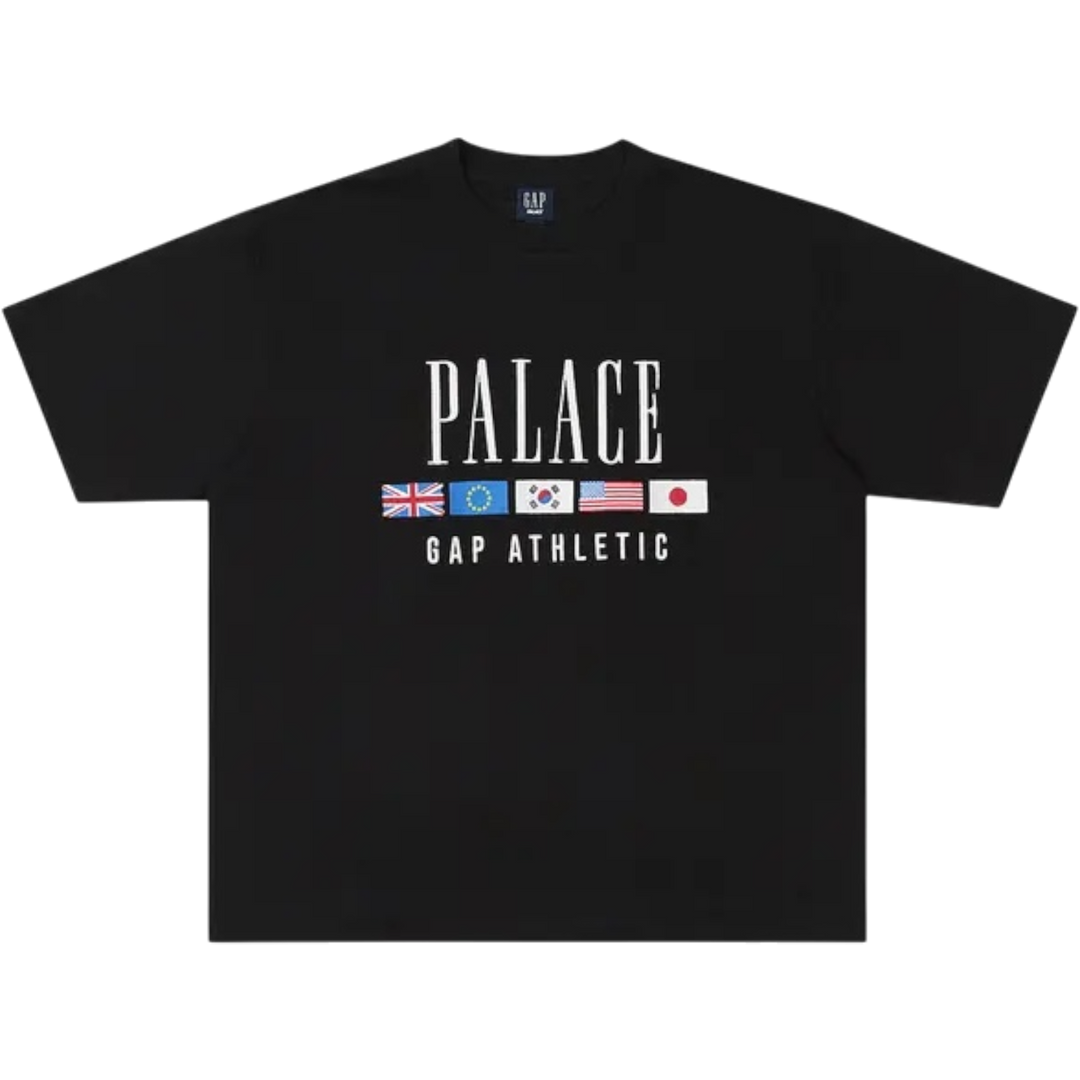 Palace x Gap Heavy Jersey T-Shirt ‘Black’ (SS24) - Hype Vault 