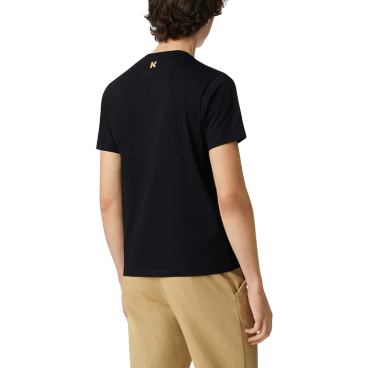 Kenzo Tiger Head Logo Printing Round Neck Short Sleeve 'Black' (SS21) - Hype Vault 