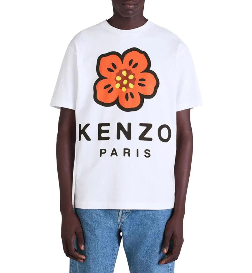 Kenzo Paris Seasonal Logo Classic T-Shirt White | Hype Vault Kuala Lumpur