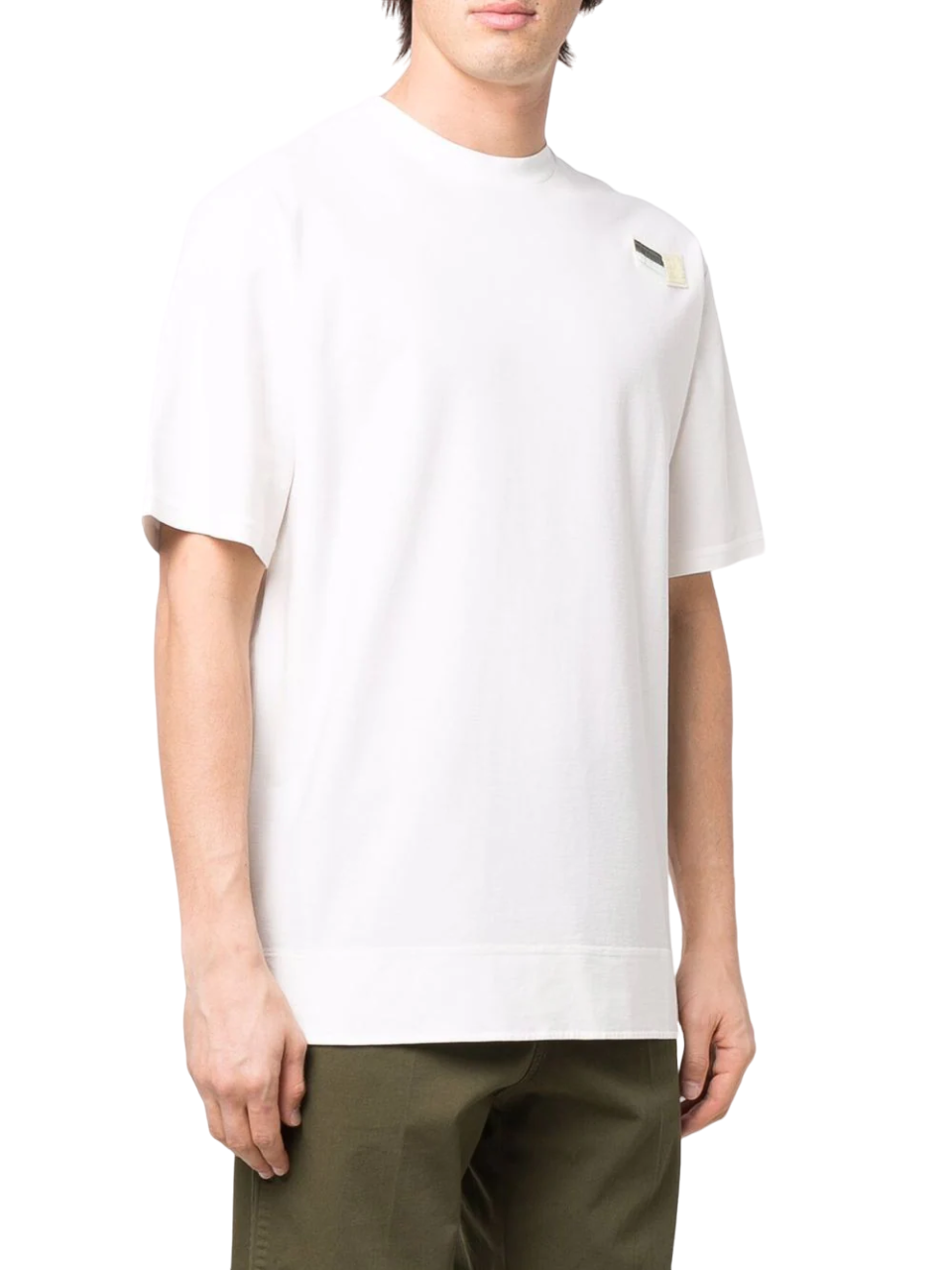 Jil Sander Logo Patch Crewneck T-Shirt White | Hype Vault Kuala Lumpur 