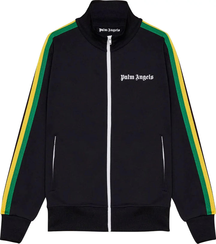 Palm Angels Exodus Classic Track Jacket Black White | Hype Vault Kuala Lumpur 