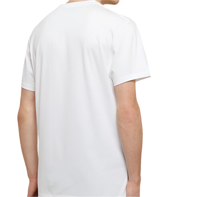 Loewe Anagram Blue Embroidered Logo on White T-Shirt | Hype Vault